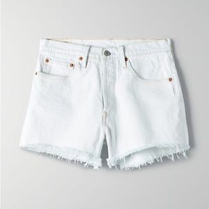 Aritzia Levi's 501 ORIGINAL denim short